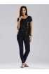 Dressberry Casual Short Sleeve Self Design Women's Top Dressberry Casual Short Sleeve Self Design Women's Top